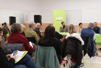 Imatge de la trobada de Més per Mallorca celebrada aquest dissabte.