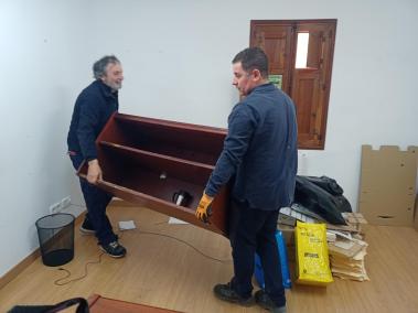 la brigada fa el trasllat avui i demà.