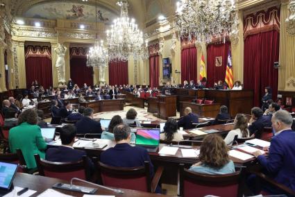 El ple del Parlament.
Isaac Buj - Europa Press
