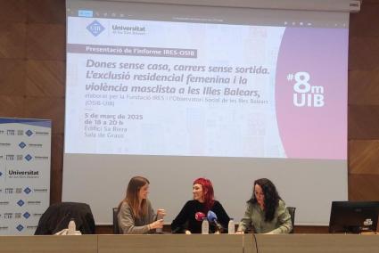 AMP.- Investigadoras señalan que el problema balear de la vivienda impide recuperarse a víctimas de violencia machista