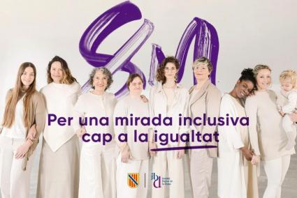 Imatge de la campanya institucional del Govern per aquest 8M.