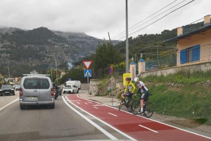 El Consell recuperà un tram de carril-bici.