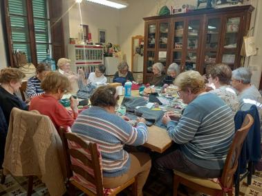 El torn més veterà de Can Dulce cus unes tres hores cada dimarts.