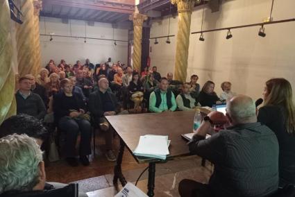 Reunió d’ahir horabaixa a les Escolàpies.