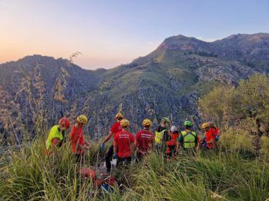 Bombers de Mallorca rescaten un home mort al Torrent de Pareis