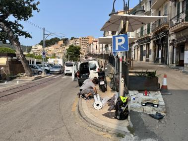 Instal·len una càmera al Port per controlar el pas dels vehicles no residents a Santa Catalina
