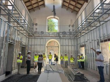 Les obres del centre de dia es troben al 50% de la seva execució