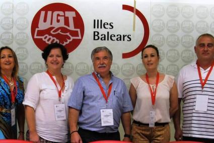 Comissió Executiva d'UGT a les Balears encapçalada per Texias