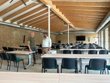 Un nou espai habilitat de 266 m² que servirà per celebrar activitats relacionades amb la cultura i el medi ambient.