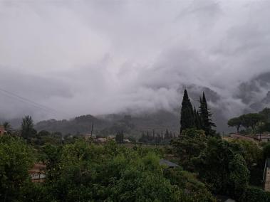 La tempesta d'avui matí a Sóller.