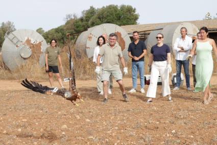 Imatges d'aquest matí a Campos.