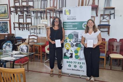 Imatge durant la presentació de la Memòria 2024 de la Fundació Deixalles.