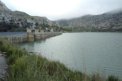 Imatge d'arxiu de l'embassament.