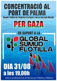 Imatge del cartell de la mobilització que se celebrarà dia 31 a Palma.