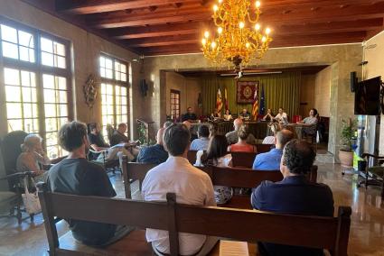 La reunió d'ahir amb els hotelers.