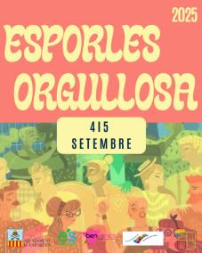 Cartell de l''Esporles Orgullosa'.