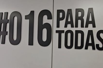 El telèfon 016 és el destinat a les denúncies per a violència masclista.