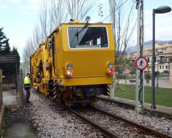 El tramvia interromp el servei deu dies per al mateniment de les vies i de la catenària
