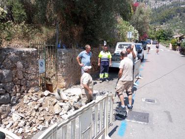 Fornalutx cerca i detecta dues noves fugues en zones properes al centre del poble