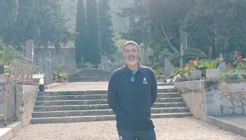 Com a fosser del cementiri de Sóller des de fa ja uns anys, Frías s’encarrega del seu manteniment.