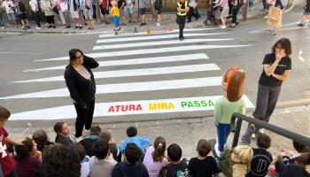 Policia i Ajuntament incideixen en l’educació viària dels més joves