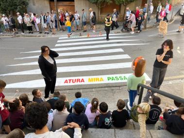 Policia i Ajuntament incideixen en l’educació viària dels més joves