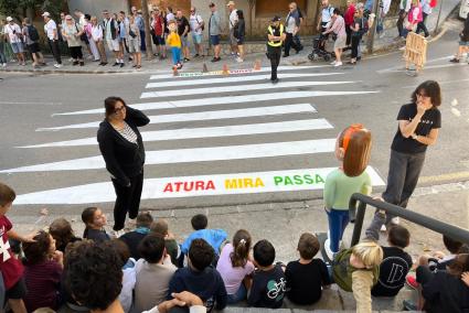 Policia i Ajuntament incideixen en l’educació viària dels més joves