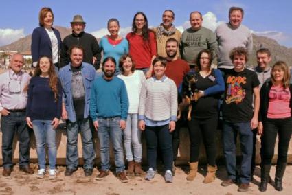 Fotografia d'arxiu dels candidats a les eleccions per part d'Alternativa per Pollença