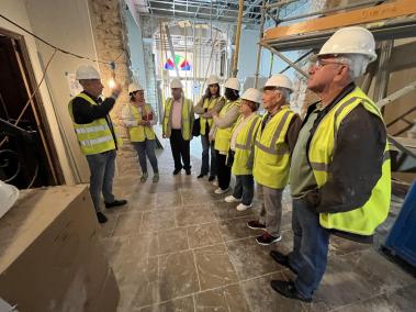 Les obres de la renovada Creu Roja de Sóller arriben a la recta final