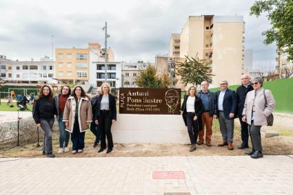 Inca ha inaugurat aquest dissabte migdia la nova plaça Antoni Pons.