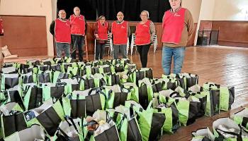 Es Rebost reparteix 92 paneres de Nadal, un 18% menys que l’any anterior