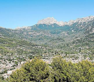 SOLLER - VISTA GENERAL DE LA SERRA.