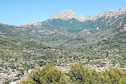 SOLLER - VISTA GENERAL DE LA SERRA.