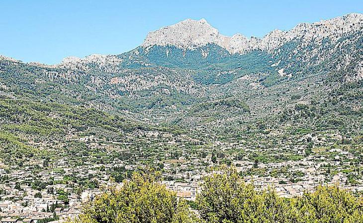 SOLLER - VISTA GENERAL DE LA SERRA.