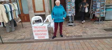 Recullen firmes per evitar la construcció de pisos a Teixidores