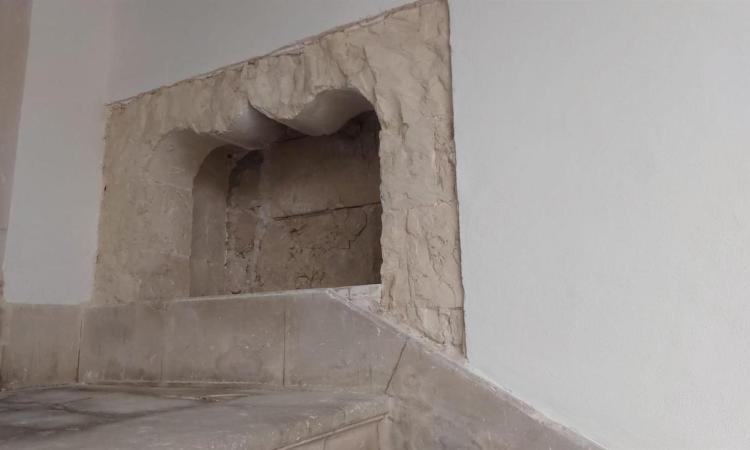 Troben una porta d'origen medieval durant les obres de reforma de Can Bordils