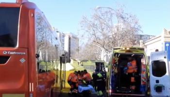 Un bus del TIB atropella una ciclista a la plaça d’Espanya de Palma