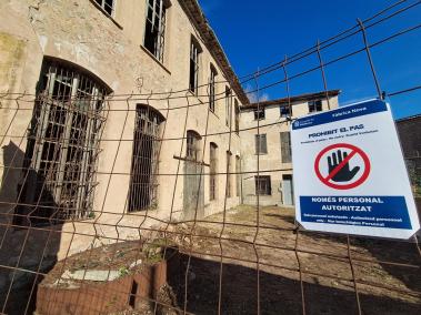 La rehabilitació de la Fàbrica Nova s’inicia la setmana que ve