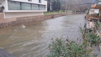 La pluja acumulada fa baixar ple el torrent Major