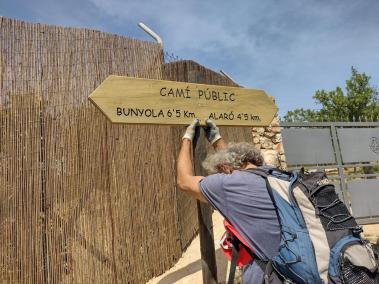  El domini públic del camí ha estat una de les grans reivindicacions històriques del municipi.