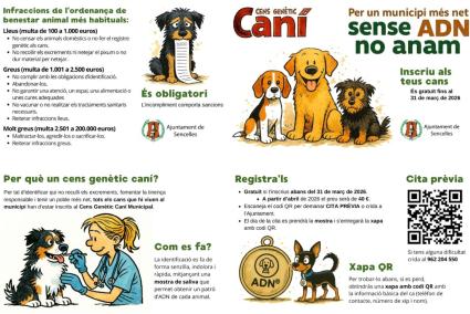 Sus al primer cens genètic caní de Sencelles