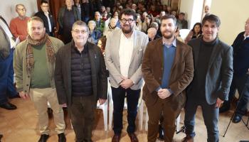 La directiva de FEIM en la presentació de Raixa.