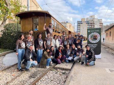 Xerrades científiques dins el tren de Sóller