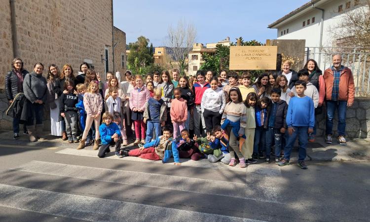 Presentació avui matí al pont dels Ases.