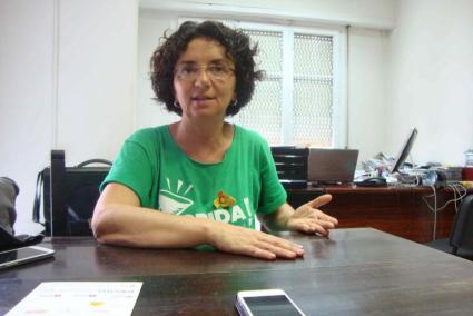 Maria Antònia Font, representant de l'STEI.