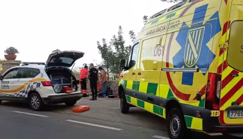 La policia reanima un ciclista a la carretera de Deià