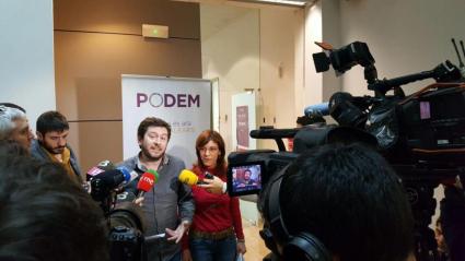 Camargo: «Si hi ha més errades, Podem no proposarà cap persona per a la presidència»