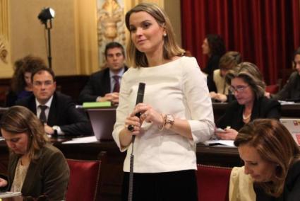 Marga Prohens a la Cambra balear.