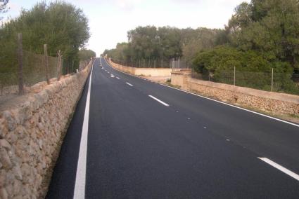 Carretera Llucmajor-s'Estanyol.