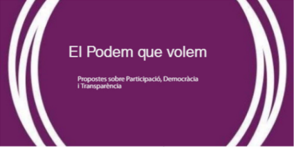 'El Podem que volem' i diversos cercles reclamen a la dirección de Podem Balears una assemblea ciutadana